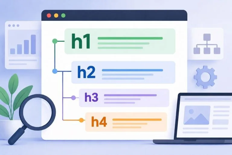 Balises H1 H2 H3 : rôle, différences et SEO