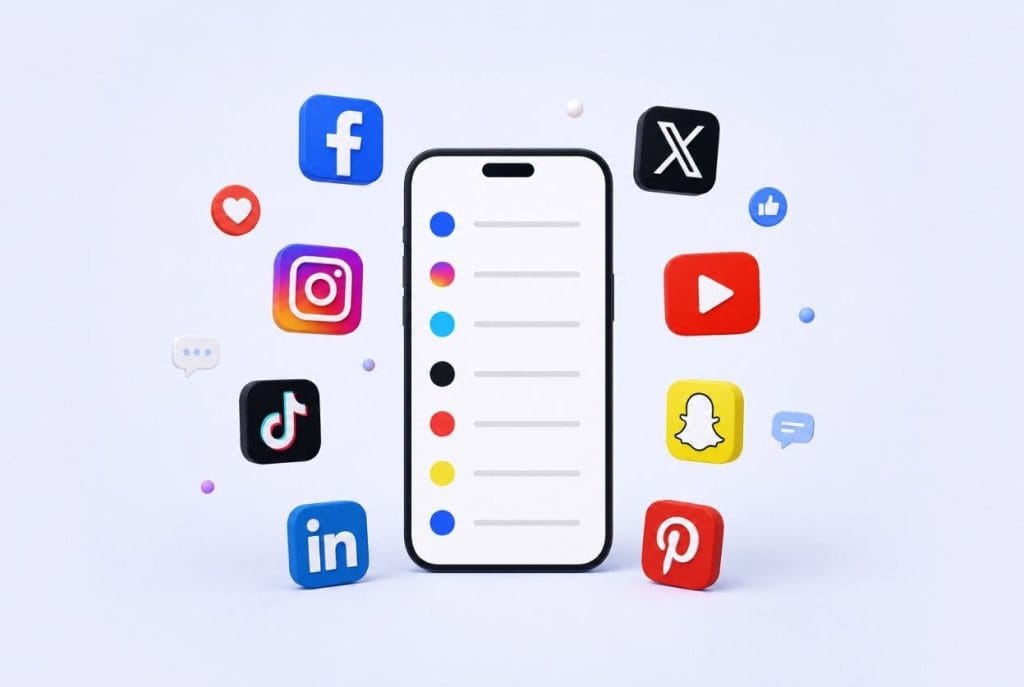 Liste des réseaux sociaux : le classement complet