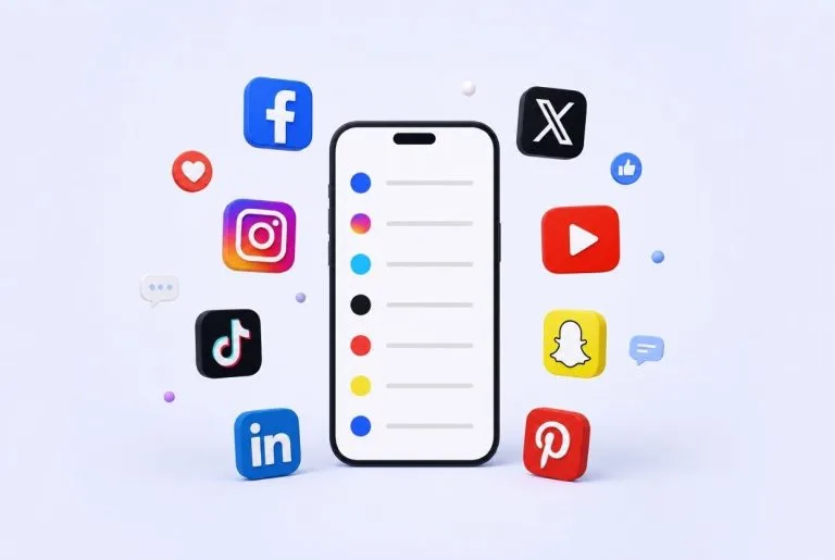 Liste des réseaux sociaux : le classement complet