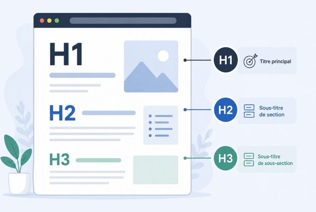 schéma balises h1 h2 h3 h4